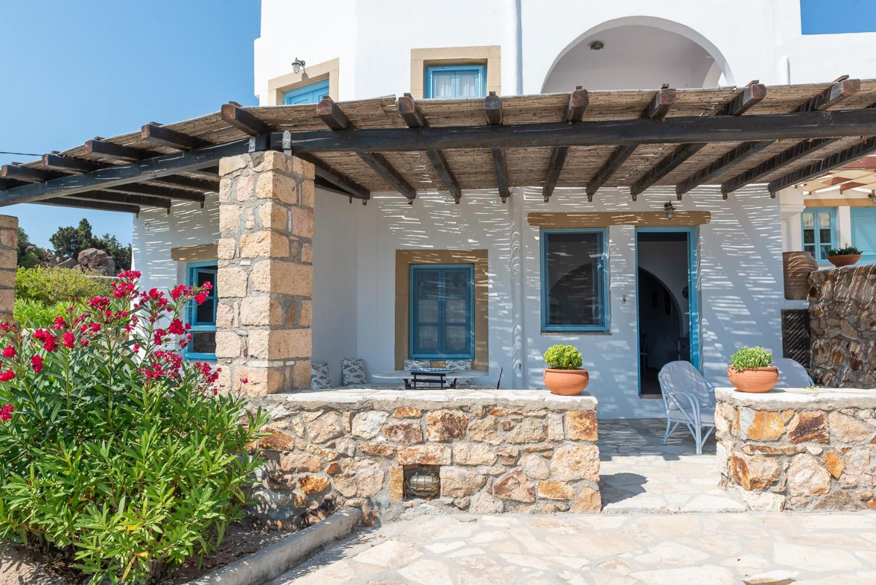 Patmos Exclusive Villas Skála Zimmer foto