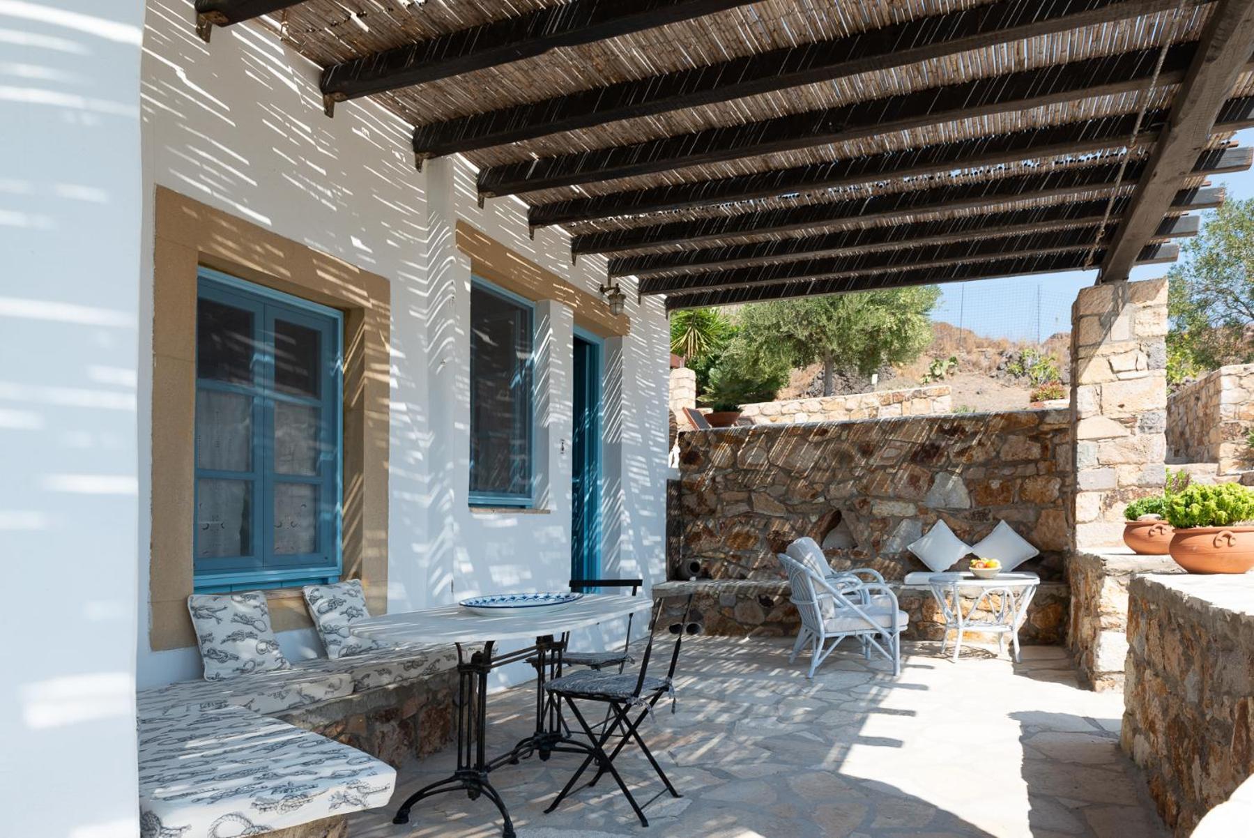 Patmos Exclusive Villas Skála Zimmer foto